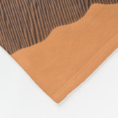 Oryx am Rand, Namibia Fleecedecke (Ecke)