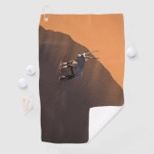 Oryx am Rand, Namibia Golfhandtuch (Insitu)