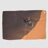 Oryx am Rand, Namibia Golfhandtuch (Horizontal)