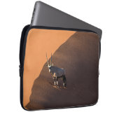 Oryx am Rand, Namibia Laptopschutzhülle (Vorne Rechts)