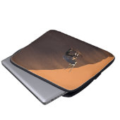 Oryx am Rand, Namibia Laptopschutzhülle (Vorne Knopf)