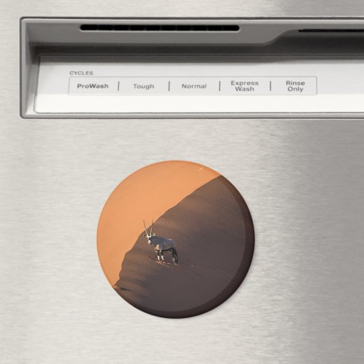 Oryx am Rand, Namibia Magnet (In Situ (Geschirrspüler))