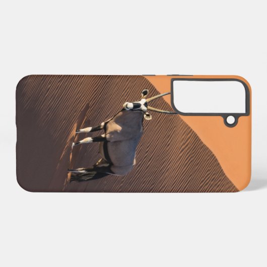 Oryx am Rand, Namibia Samsung Galaxy Hülle (Rückseite (Horizontal))