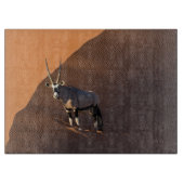 Oryx am Rand, Namibia Schneidebrett (Vorderseite)