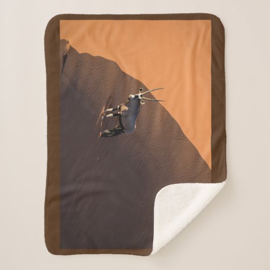 Oryx am Rand, Namibia Sherpadecke (Vorderseite)