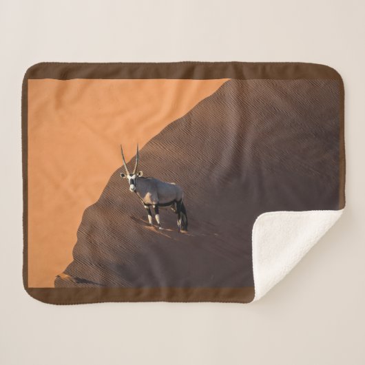 Oryx am Rand, Namibia Sherpadecke (Vorderseite (Horizontal))