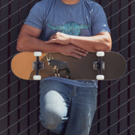 Oryx am Rand, Namibia Skateboard