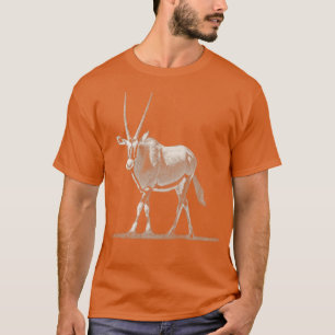 Oryx Antelope Full Figure für Oryx und Gemsbok Fan T-Shirt