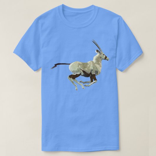 Oryx Antelope Running T-Shirt (Design vorne)
