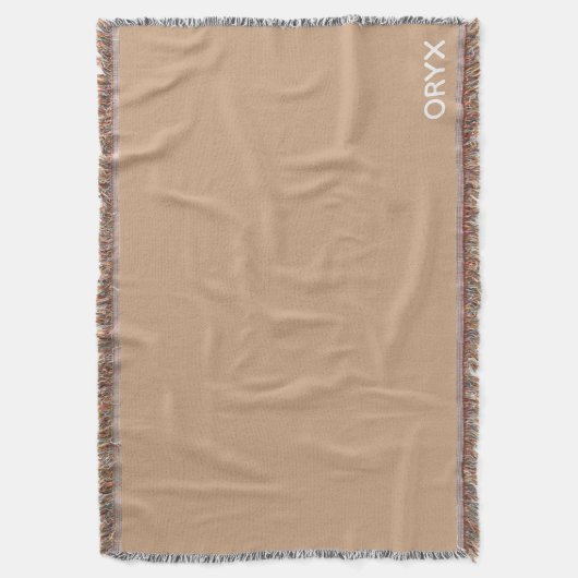 oryx-braune Farbe Decke (Vorderseite Vertikal)