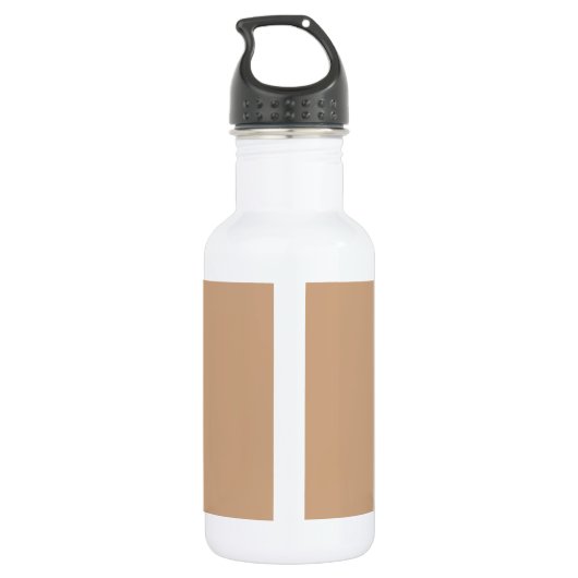 oryx-braune Farbe Edelstahlflasche (Rückseite)