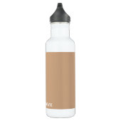oryx-braune Farbe Edelstahlflasche (Rechts)