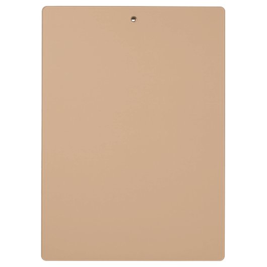 oryx-braune Farbe Klemmbrett (Rückseite)