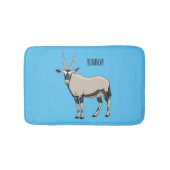 Oryx-Cartoon-Abbildung Badematte (Vorderseite)