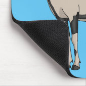 Oryx-Cartoon-Abbildung Mousepad (Ecke)