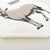 Oryx-Cartoon-Abbildung Sherpadecke (3/4)