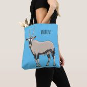 Oryx-Cartoon-Abbildung Tasche (Von Nahem)