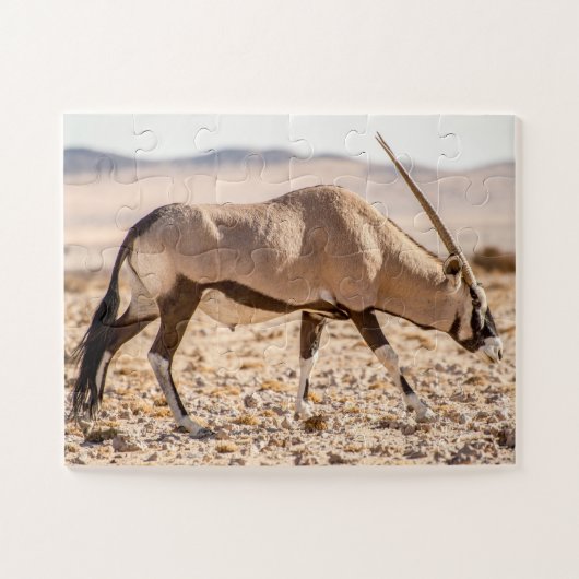 Oryx in der Wüste Puzzle (Horizontal)
