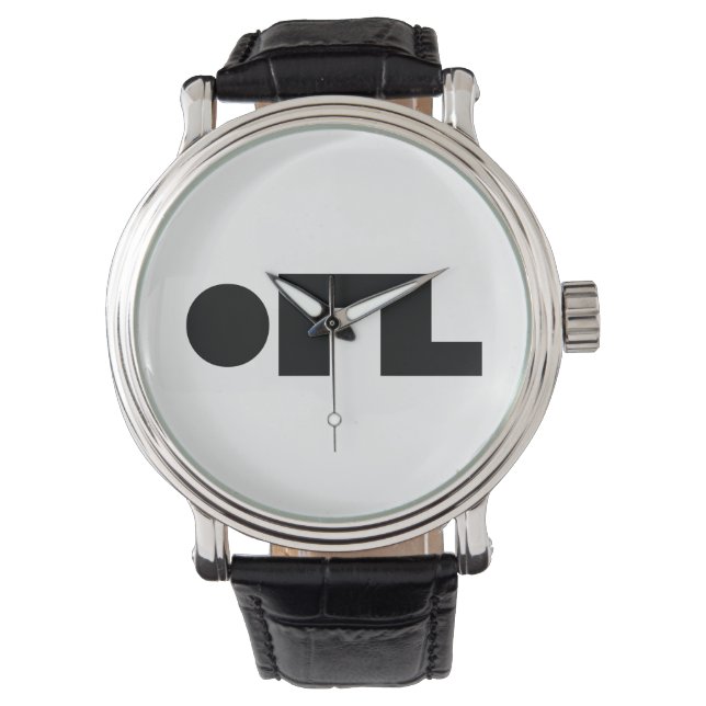 ORZ Emoticon Kaomoji Emoji Armbanduhr (Vorderseite)