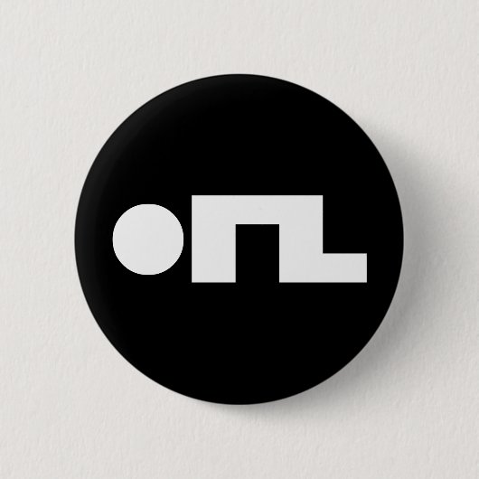 ORZ Emoticon Kaomoji Emoji Button (Vorderseite)