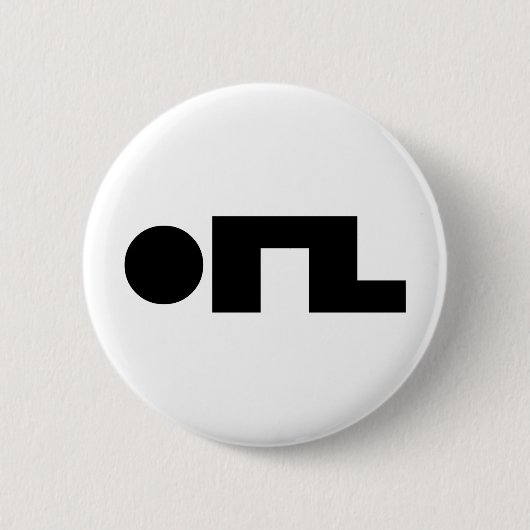 ORZ Emoticon Kaomoji Emoji Button (Vorderseite)