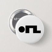 ORZ Emoticon Kaomoji Emoji Button (Vorne & Hinten)