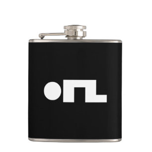 ORZ Emoticon Kaomoji Emoji Flachmann