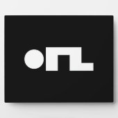 ORZ Emoticon Kaomoji Emoji Fotoplatte (Vorderseite)