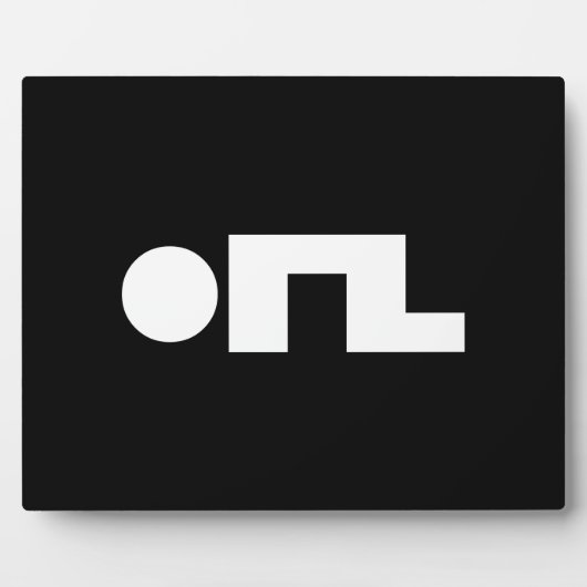 ORZ Emoticon Kaomoji Emoji Fotoplatte (Vorderseite)