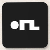 ORZ Emoticon Kaomoji Emoji Getränkeuntersetzer (Vorderseite)