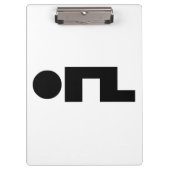 ORZ Emoticon Kaomoji Emoji Klemmbrett (Vorderseite)