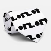 ORZ Emoticon Kaomoji Emoji Krawatte (Gerollt)