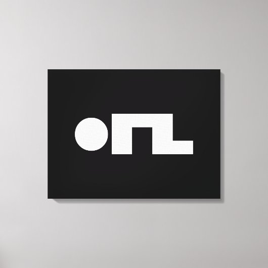 ORZ Emoticon Kaomoji Emoji Leinwanddruck (Vorderseite)