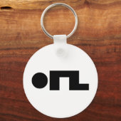 ORZ Emoticon Kaomoji Emoji Schlüsselanhänger (Vorderseite)