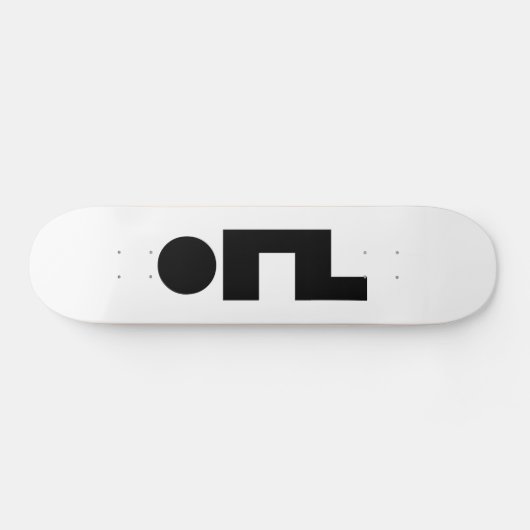 ORZ Emoticon Kaomoji Emoji Skateboard (Horizontal)