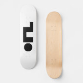 ORZ Emoticon Kaomoji Emoji Skateboard (Vorderseite)