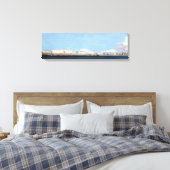 Orzán. Hochwald ,(Zu Coruña) Leinwanddruck (Insitu (Schlafzimmer))