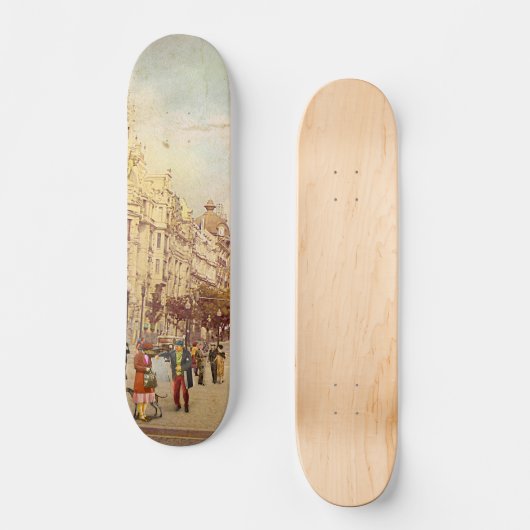 Os Aliados. Port. 1935 Skateboard (Vorderseite)
