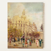 Os Aliados, Porto. 1935 Planer (Rückseite)