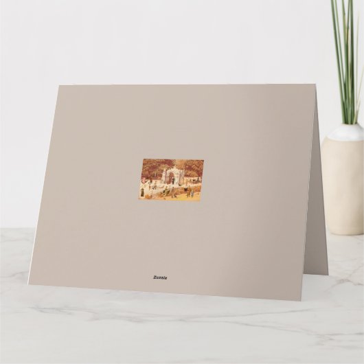 Os Avestruzes de Ponte de Lima / The Ostriches Karte (Rückseite)