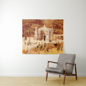  Os Avestruzes de Ponte de Lima Wandteppich (Beispiel (Horizontal))