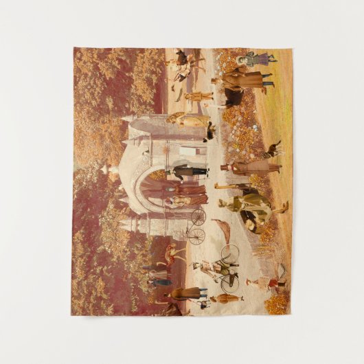 Os Avestruzes de Ponte de Lima Wandteppich (Vorderseite)