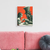 Os Melhores Planos São os que Não Fazem Sentido Leinwanddruck (Insitu (Wohnzimmer))