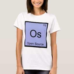 Os - Open Source Chemie-Elementsymbol-Software T-Shirt