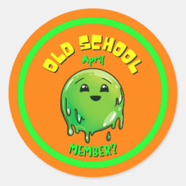 OSA-Aufkleber 1 Runder Aufkleber