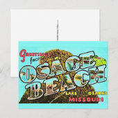 Osage Beach Postkarte (Vorne/Hinten)