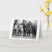 Osage Indians, 1925 Karte (Gelbe Blume)