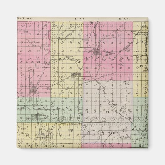 Osage Landkreis, Kansas Magnet (Vorne)