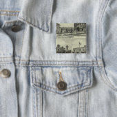 Osage, Mound und Burlington, Kansas Button (Beispiel)