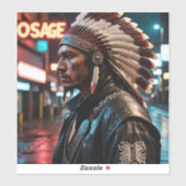 Osage Stickers Aufkleber (Blatt)